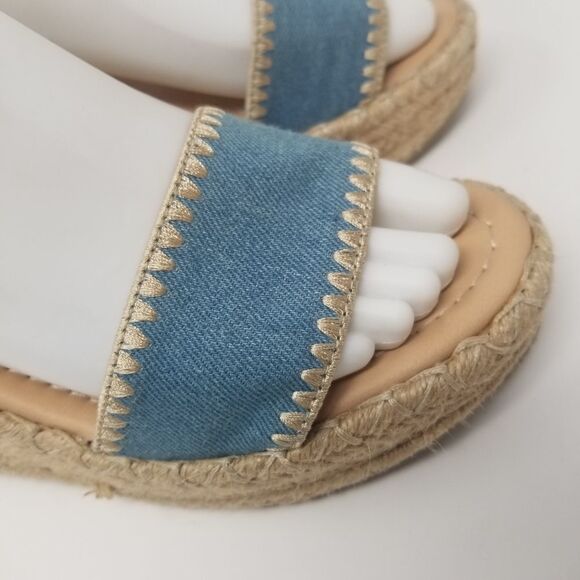 COCONUTS BY MATISSE, FRENCHIE ESPADRILLE WEDGES. SIZE 6.5 M. - Picture 10 of 15